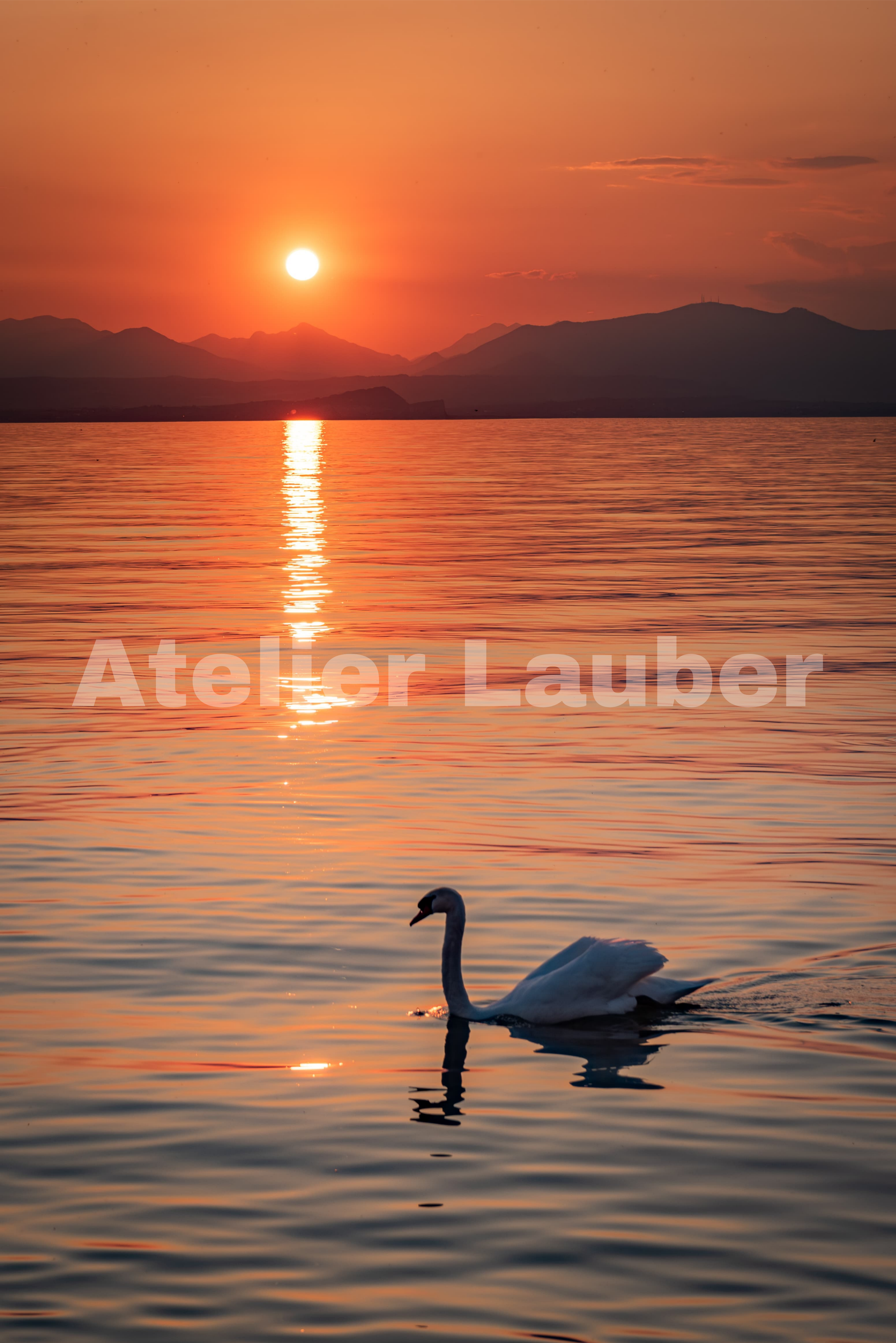 Lazise Sonnenuntergangs